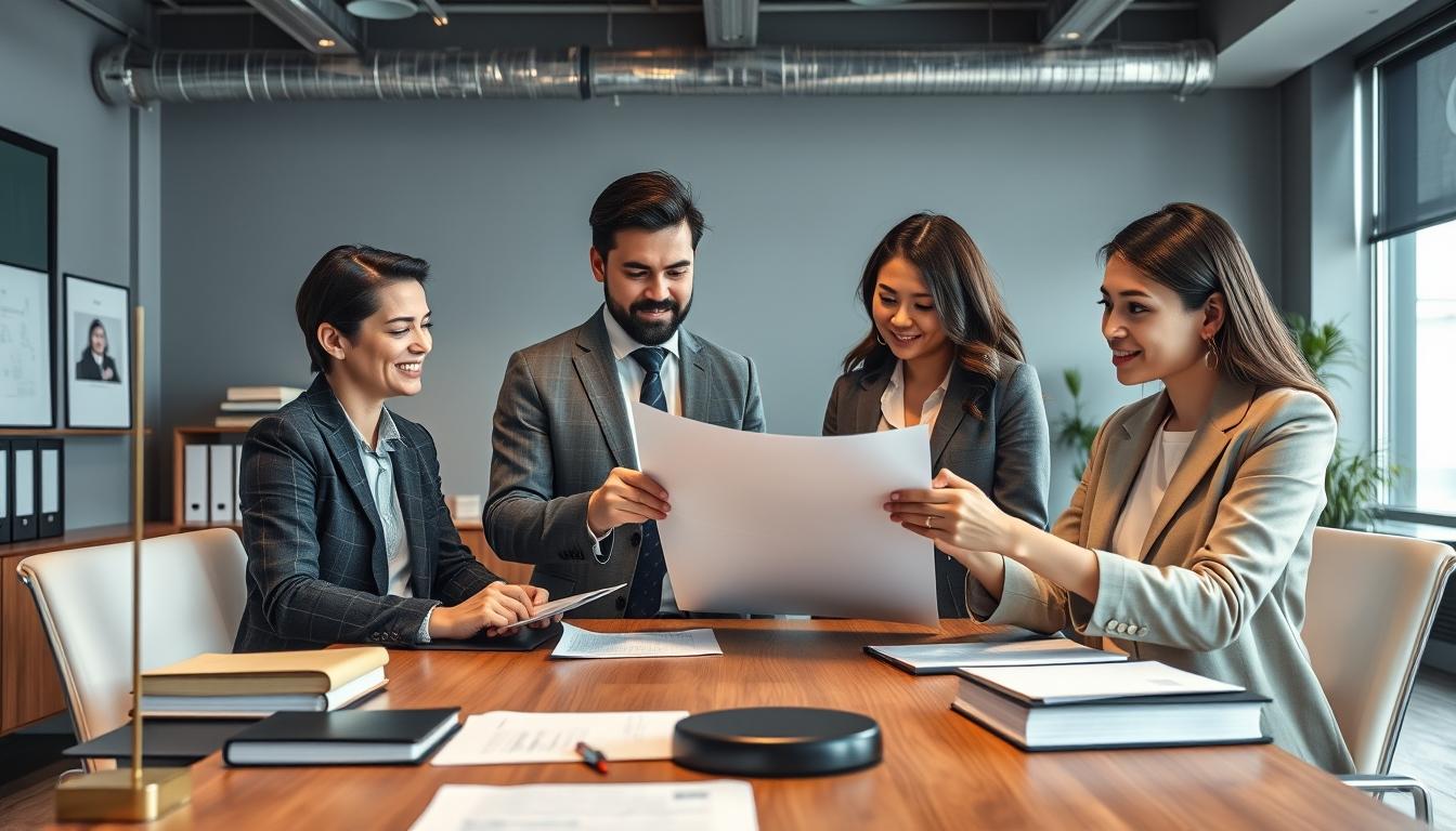 Senior legal support team