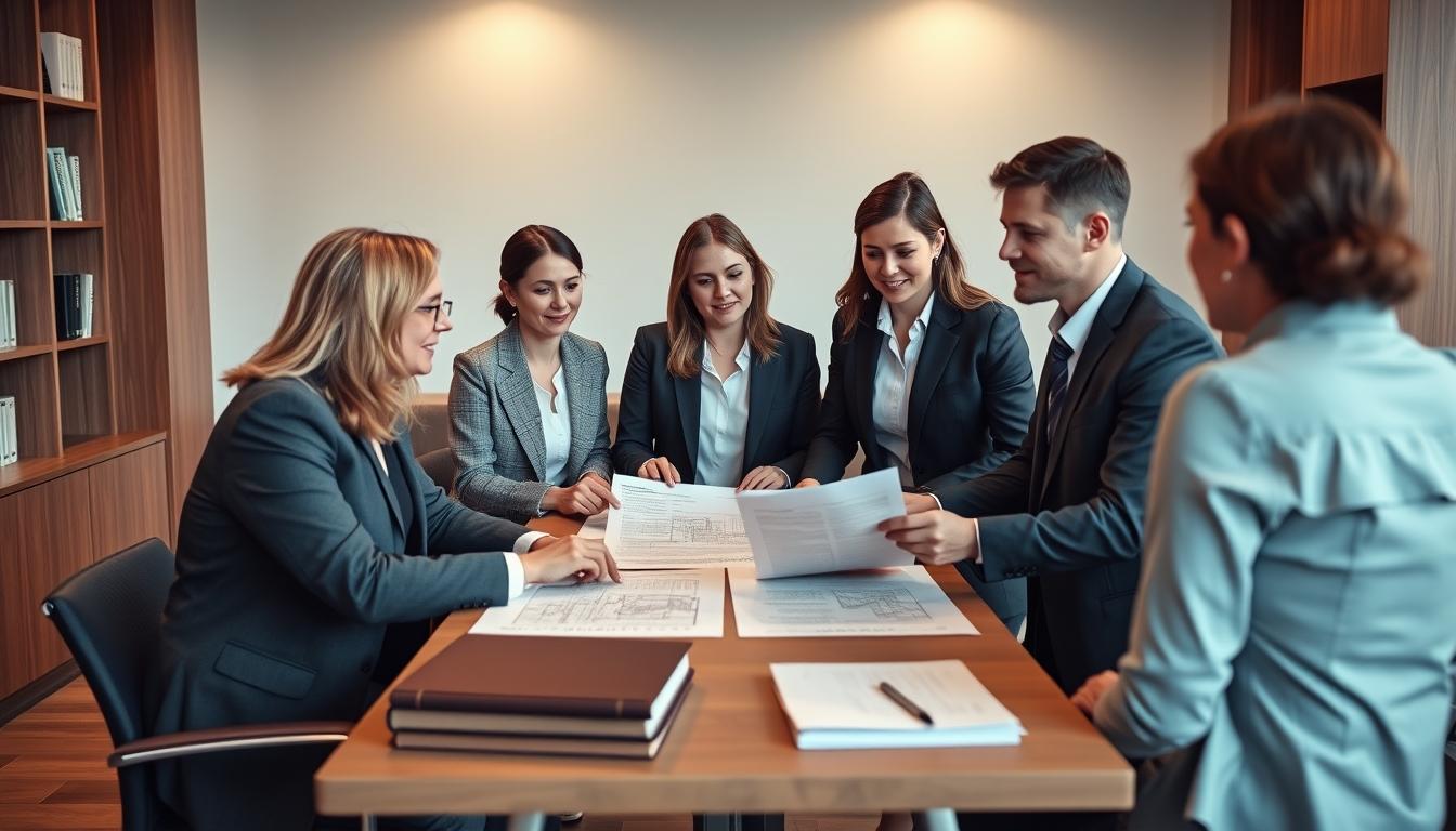 Family elder care planning discussion